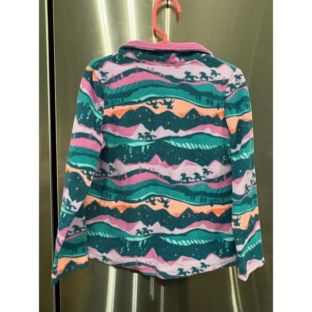 Horses and Mountains Quarter Zip - jumping beans - 5